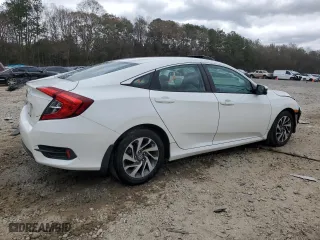 2016 Honda Civic Sedan EX with VIN 19XFC2F7XGE047393, listed as a Copart auction lot 49850215 with 91,223 mi miles and Salvage Title. Bid and sale history available at carsss.com. Image 3.