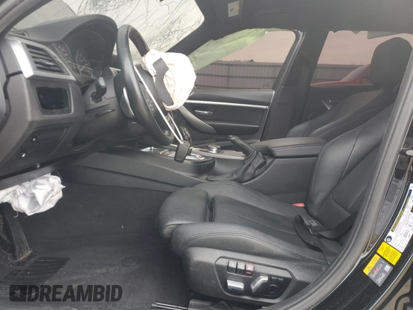 2018 BMW 3 Series 330e iPerformance with VIN WBA8E1C54JA178343, listed as a Copart auction lot 45866435 with 0 mi miles and Salvage Title. Bid and sale history available at carsss.com. Image 7.