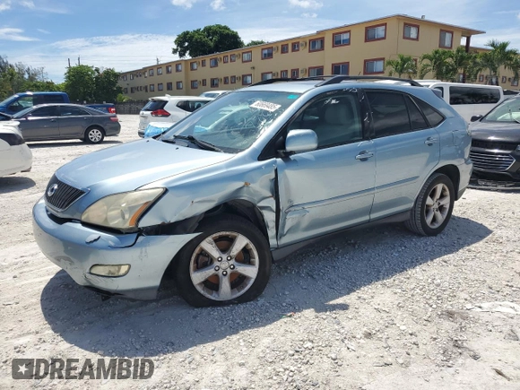 2007 Lexus RX 350 z VIN 2T2HK31U07C008868, wystawiony jako Copart lot #60669485 z przebiegiem 153 186 mil mil oraz Szkoda całkowita • Salvage title. Historia ofert i sprzedaży dostępna na DreamBid. Obrazek 1.