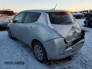 2015 Nissan LEAF SV with VIN 1N4AZ0CP8FC316522, listed as a Copart auction lot 41827135 with 52,635 mi miles and Salvage Title. Bid and sale history available at carsss.com. Image 2.