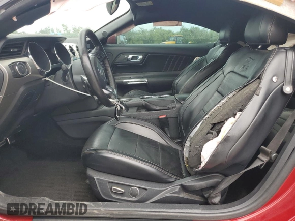 2015 Ford Mustang GT with VIN 1FA6P8CF1F5390757, listed as a Copart auction lot 58717765 with 118,908 mi miles and Salvage title. Bid and sale history available at DreamBid. Image 7.