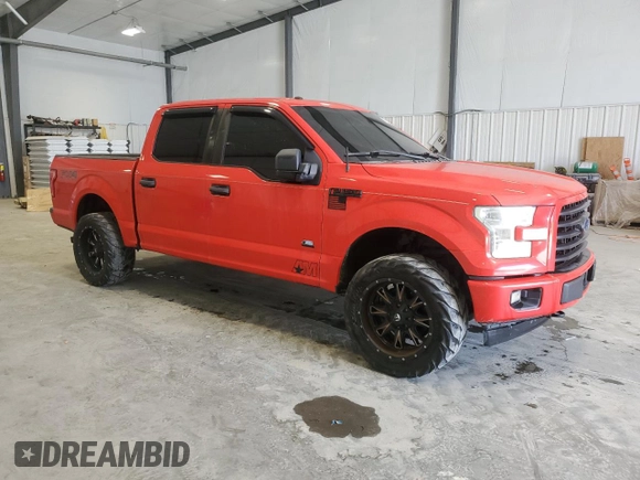 2017 Ford F-150 XL with VIN 1FTEW1EG0HKC27236, listed as a Copart auction lot 48115005 with 144,666 mi miles and Clean Title. Bid and sale history available at DreamBid. Image 4.