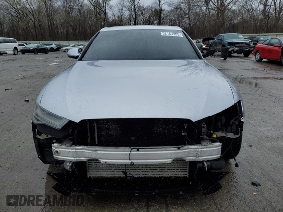 2016 Audi A6 Premium Plus with VIN WAUGFAFC8GN016509, listed as a Copart auction lot 52163905 with 136,724 mi miles and Salvage title. Bid and sale history available at DreamBid. Image 5.