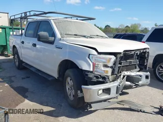 2015 Ford F-150 XLT with VIN 1FTEW1EF5FKE44186, listed as a IAAI auction lot 41622970 with 258,025 mi miles. Bid and sale history available at carsss.com. Image 1.