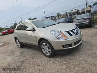2013 Cadillac SRX Luxury Collection with VIN 3GYFNCE30DS539632, listed as a Copart auction lot 54796355 with 115,154 mi miles and Salvage Title. Bid and sale history available at carsss.com. Image 1.