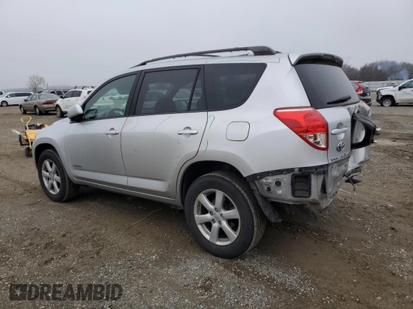 2007 Toyota RAV4 Limited with VIN JTMZK31V675008534, listed as a Copart auction lot 85520574 with 276,196 mi miles and Salvage Title. Bid and sale history available at carsss.com. Image 2.