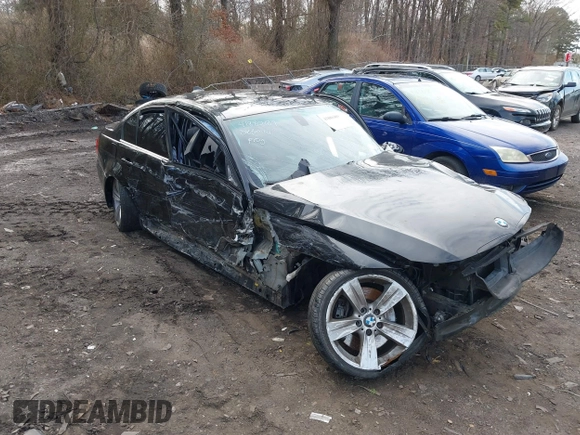 2008 BMW 3 Series 335i with VIN WBAVB77508NJ97001, listed as a IAAI auction lot 41880489 with 181,518 mi miles. Bid and sale history available at carsss.com. Image 1.