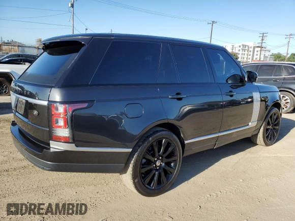 2014 Land Rover Range Rover Supercharged с VIN SALGS2EF2EA134486, выставлен на аукционе Copart как лот 64517005 с пробегом 118 401 миль миль и Списание • Salvage title. История ставок и продаж доступна на DreamBid. Изображение 3.