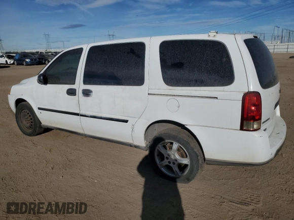 2008 Chevrolet Uplander LS Fleet z VIN 1GBDV13W08D103615, wystawiony jako Copart lot #82642464 z przebiegiem 84 791 mil mil oraz Czysty tytuł • Clean title. Historia ofert i sprzedaży dostępna na DreamBid. Obrazek 2.