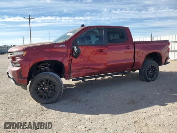 2019 Chevrolet Silverado 1500 RST with VIN 1GCUYEED4KZ169942, listed as a Copart auction lot 49069645 with 36,650 mi miles and Salvage Title. Bid and sale history available at DreamBid. Image 1.