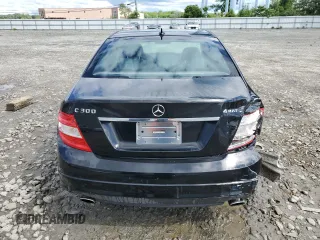 2008 Mercedes-Benz C 300 Sport with VIN WDDGF81X08F173751, listed as a Copart auction lot 57802265 with 94,433 mi miles and Salvage title. Bid and sale history available at DreamBid. Image 6.