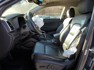 2021 Hyundai Tucson Limited with VIN KM8J33AL7MU407944, listed as a Copart auction lot 44103475 with 36,727 mi miles and Salvage Title. Bid and sale history available at carsss.com. Image 7.