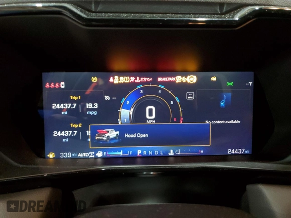 2024 Chevrolet Colorado 4WD LT with VIN 1GCPTCEK5R1125441, listed as a Copart auction lot 88247755 with 24,437 mi miles and Salvage title. Bid and sale history available at DreamBid. Image 9.