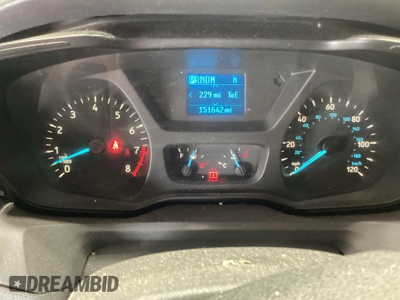 2015 Ford Transit Cargo with VIN 1FTNR1ZM1FKA44965, listed as a IAAI auction lot 42679340 with 151,641 mi miles and . Bid and sale history available at DreamBid. Image 8.