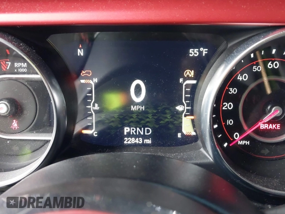 2022 Jeep Wrangler Unlimited Rubicon с VIN 1C4HJXFG9NW220898, выставлен на аукционе IAAI как лот 41931899 с пробегом 22 843 миль миль и . История ставок и продаж доступна на DreamBid. Изображение 7.