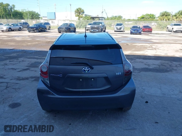 2013 Toyota Prius One with VIN JTDKDTB39D1536905, listed as a IAAI auction lot 41962613 with 212,078 mi miles and . Bid and sale history available at DreamBid. Image 16.