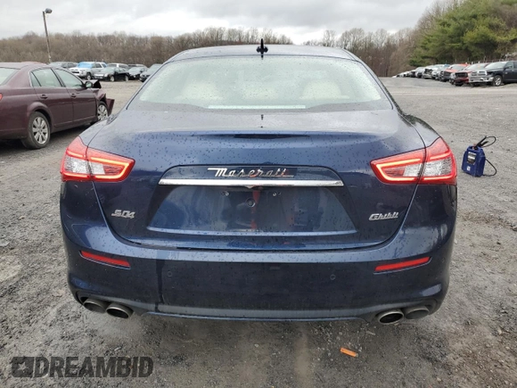 2019 Maserati Ghibli S Q4 GranLusso with VIN ZAM57YTL0K1323950, listed as a Copart auction lot 48691464 with 62,696 mi miles. Bid and sale history available at carsss.com. Image 6.