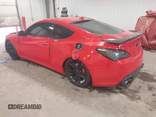 2013 Hyundai Genesis Coupe R-Spec with VIN KMHHU6KJ4DU101925, listed as a IAAI auction lot 41190063 with 86,077 mi miles and . Bid and sale history available at DreamBid. Image 3.