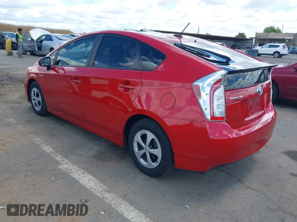 2014 Toyota Prius Four z VIN JTDKN3DU0E1787221, wystawiony jako IAAI lot #42265691 z przebiegiem 185 247 mil mil oraz . Historia ofert i sprzedaży dostępna na DreamBid. Obrazek 3.