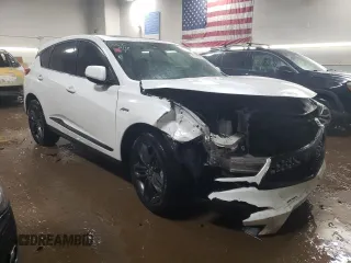 2021 Acura RDX w/A-Spec Package with VIN 5J8TC2H62ML035489, listed as a Copart auction lot 42797534 with 28,695 mi miles. Bid and sale history available at carsss.com. Image 4.