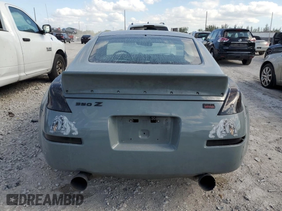 2005 Nissan 350Z Touring with VIN JN1AZ34E35M653359, listed as a Copart auction lot 52513125 with 143,940 mi miles and Salvage Title. Bid and sale history available at carsss.com. Image 6.