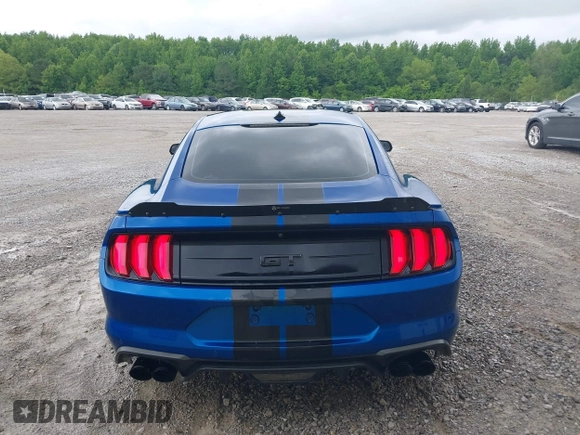 2018 Ford Mustang GT with VIN 1FA6P8CF1J5182760, listed as a IAAI auction lot 42355116 with 68,180 mi miles and . Bid and sale history available at DreamBid. Image 16.