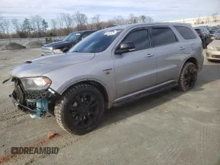 2020 Dodge Durango R/T with VIN 1C4SDJCT0LC165400, listed as a Copart auction lot 45342525 with 118,899 mi miles and Salvage title. Bid and sale history available at DreamBid. Image 1.