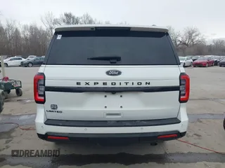 2023 Ford Expedition Limited with VIN 1FMJU2A8XPEA34223, listed as a IAAI auction lot 41815116 with 25,427 mi miles. Bid and sale history available at carsss.com. Image 17.