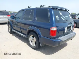 2003 Infiniti QX4 z VIN JNRDR09X03W252081, wystawiony jako IAAI lot #42262536 z przebiegiem 155 093 mil mil oraz . Historia ofert i sprzedaży dostępna na DreamBid. Obrazek 3.