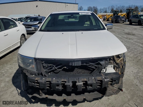 2007 Lincoln MKZ with VIN 3LNHM28T67R636283, listed as a Copart auction lot 45175485 with 60,534 mi miles and Salvage Title. Bid and sale history available at carsss.com. Image 5.