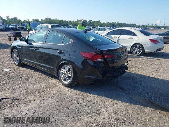 2020 Hyundai Elantra SEL with VIN 5NPD84LFXLH547463, listed as a IAAI auction lot 42589073 with 72,554 mi miles and . Bid and sale history available at DreamBid. Image 3.