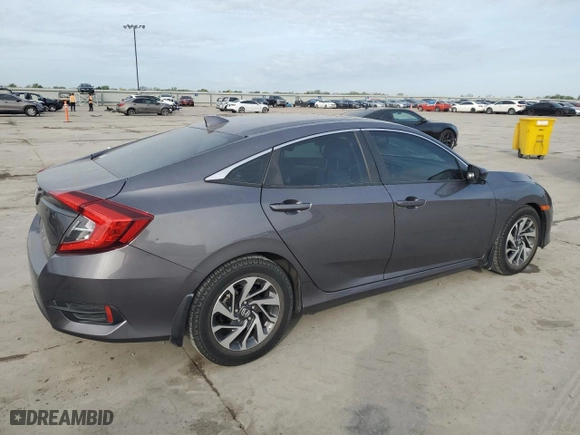 2018 Honda Civic Sedan EX with VIN 2HGFC2F74JH539205, listed as a Copart auction lot 50910385 with 100,304 mi miles and Salvage Title. Bid and sale history available at carsss.com. Image 3.