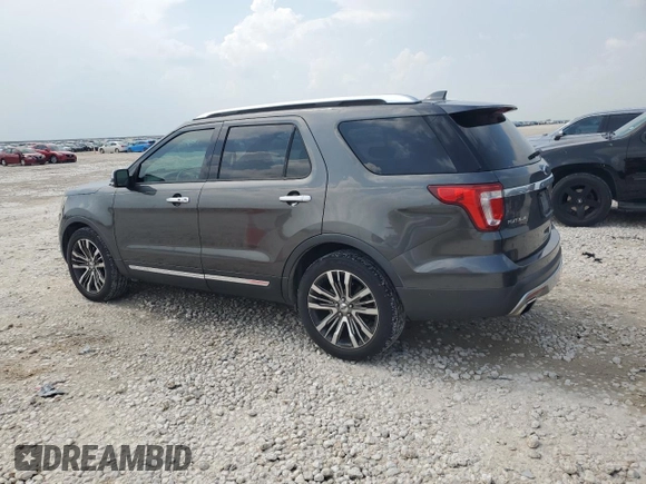 2017 Ford Explorer Platinum с VIN 1FM5K8HT8HGC20790, выставлен на аукционе Copart как лот 55330035 с пробегом 131 810 миль миль и Чистый • Clean title. История ставок и продаж доступна на DreamBid. Изображение 2.
