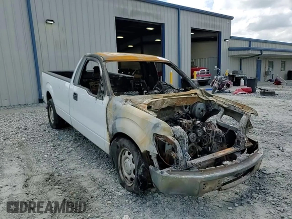 2010 Ford F-150 XL with VIN 1FTMF1CW6AKA22032, listed as a Copart auction lot 51822545 with Not provided miles and Non repairable. Bid and sale history available at DreamBid. Image 11.