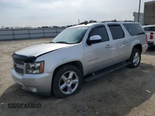 2013 Chevrolet Suburban LTZ with VIN 1GNSKKE70DR132057, listed as a Copart auction lot 47657195 with 114,546 mi miles and Salvage Title. Bid and sale history available at carsss.com. Image 1.