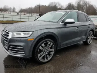 2018 Audi SQ5 Premium Plus with VIN WA1A4AFY1J2006305, listed as a Copart auction lot 37823484 with 98,000 mi miles and . Bid and sale history available at DreamBid. Image 1.