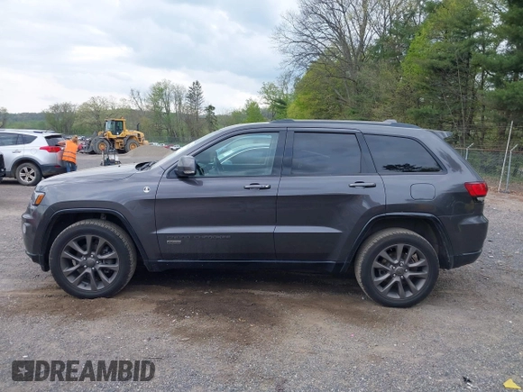 2016 Jeep Grand Cherokee Limited 75th Anniversary with VIN 1C4RJFBG6GC399099, listed as a IAAI auction lot 42148866 with 139,969 mi miles and . Bid and sale history available at DreamBid. Image 15.