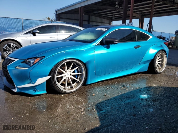 2016 Lexus RC 200t with VIN JTHHA5BCXG5003021, listed as a Copart auction lot 86369494 with 61,614 mi miles and Clean Title. Bid and sale history available at carsss.com. Image 1.