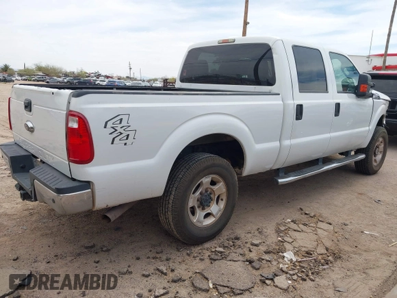 2015 Ford F-250 Lariat with VIN 1FT7W2B68FEA99639, listed as a IAAI auction lot 41881606 with 156,978 mi miles and . Bid and sale history available at DreamBid. Image 4.