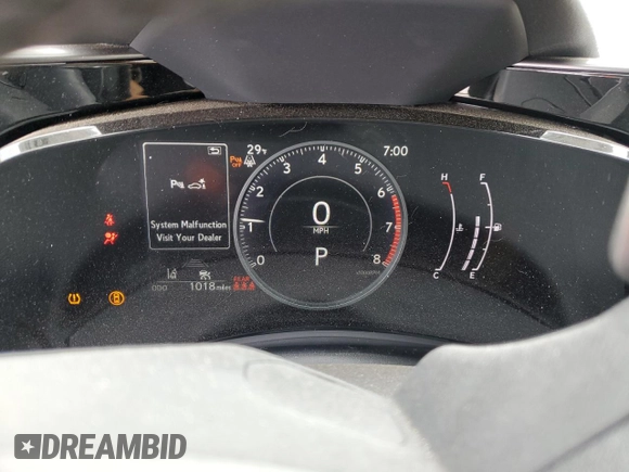 2025 Lexus NX with VIN 2T2GGCEZ9SC066036, listed as a Copart auction lot 80325774 with 1,018 mi miles and Salvage Title. Bid and sale history available at carsss.com. Image 9.