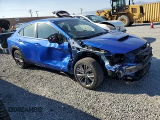 2023 Subaru WRX with VIN JF1VBAB60P8812195, listed as a Copart auction lot 50088245 with 22,588 mi miles and Salvage title. Bid and sale history available at DreamBid. Image 4.