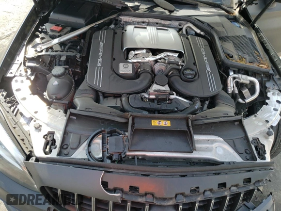 2020 Mercedes-Benz C with VIN W1KWJ8HB1LG032534, listed as a Copart auction lot 48568793 with 17,591 mi miles and . Bid and sale history available at DreamBid. Image 11.