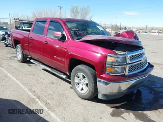 2015 Chevrolet Silverado 1500 LT with VIN 3GCPCREC2FG231211, listed as a IAAI auction lot 41769886 with 109,427 mi miles and . Bid and sale history available at DreamBid. Image 1.