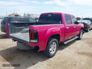 2011 GMC Sierra 1500 SLE with VIN 3GTP1VE07BG408091, listed as a IAAI auction lot 41905587 with 167,467 mi miles. Bid and sale history available at carsss.com. Image 4.