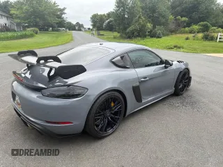 2023 Porsche 718 Cayman GT4 RS with VIN WP0AE2A85PS280082, listed as a Copart auction lot 61538745 with 1,972 mi miles and Clean title. Bid and sale history available at DreamBid. Image 4.