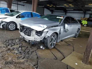 2019 Honda Accord Sport with VIN 1HGCV2E38KA000307, listed as a Copart auction lot 44977415 with Not provided miles and Salvage title. Bid and sale history available at DreamBid. Image 1.