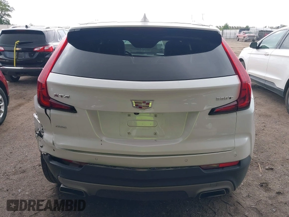 2023 Cadillac XT4 AWD Premium Luxury with VIN 1GYFZDR47PF202588, listed as a IAAI auction lot 42365293 with 8,276 mi miles and . Bid and sale history available at DreamBid. Image 16.