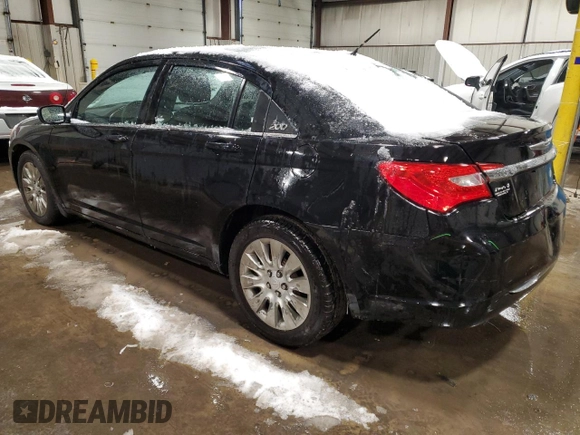 2013 Chrysler 200 LX with VIN 1C3CCBAGXDN737179, listed as a Copart auction lot 42098455 with 219,485 mi miles and Salvage Title. Bid and sale history available at carsss.com. Image 2.