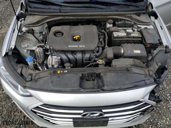 2017 Hyundai Elantra SE with VIN 5NPD84LF6HH210859, listed as a Copart auction lot 50813935 with 81,486 mi miles and Salvage Title. Bid and sale history available at carsss.com. Image 13.