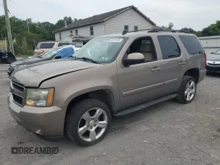 2007 Chevrolet Tahoe LT with VIN 1GNFK130X7R182339, listed as a Copart auction lot 62374125 with 133,626 mi miles and Salvage title. Bid and sale history available at DreamBid. Image 1.